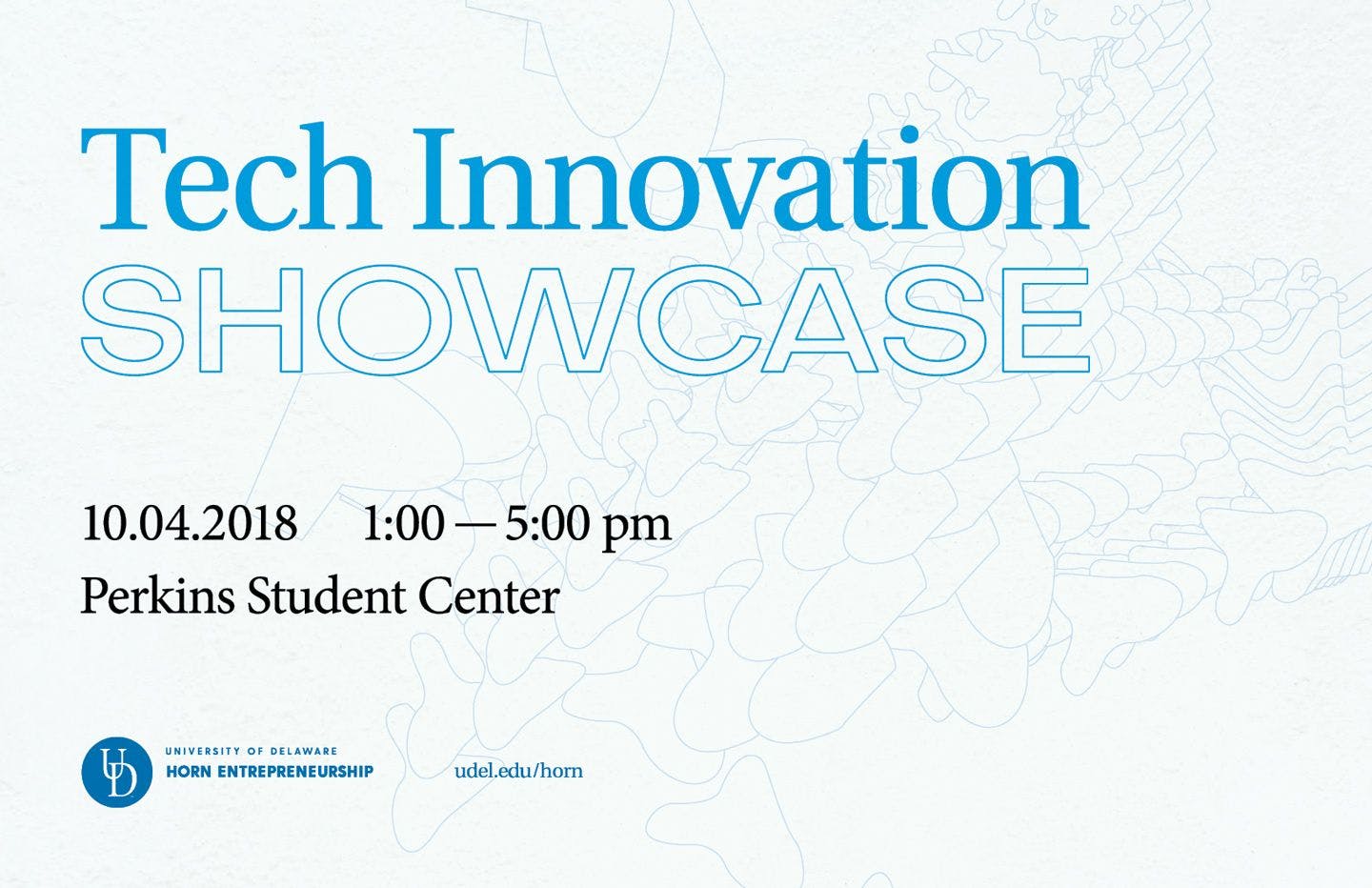 A flyer for the Tech Innovation Showcase